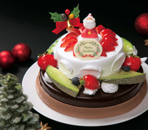 毎年人気NO.1！2つのケーキを一台に